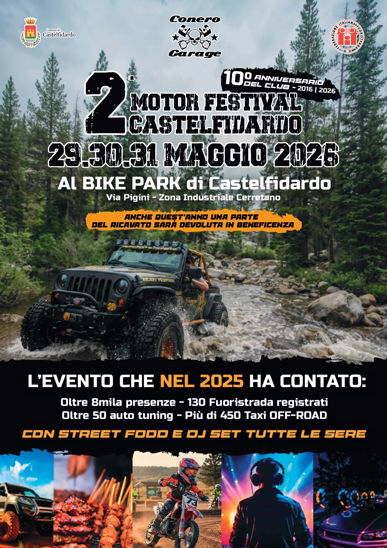 Locandina Motor Festival Castelfidardo 2026